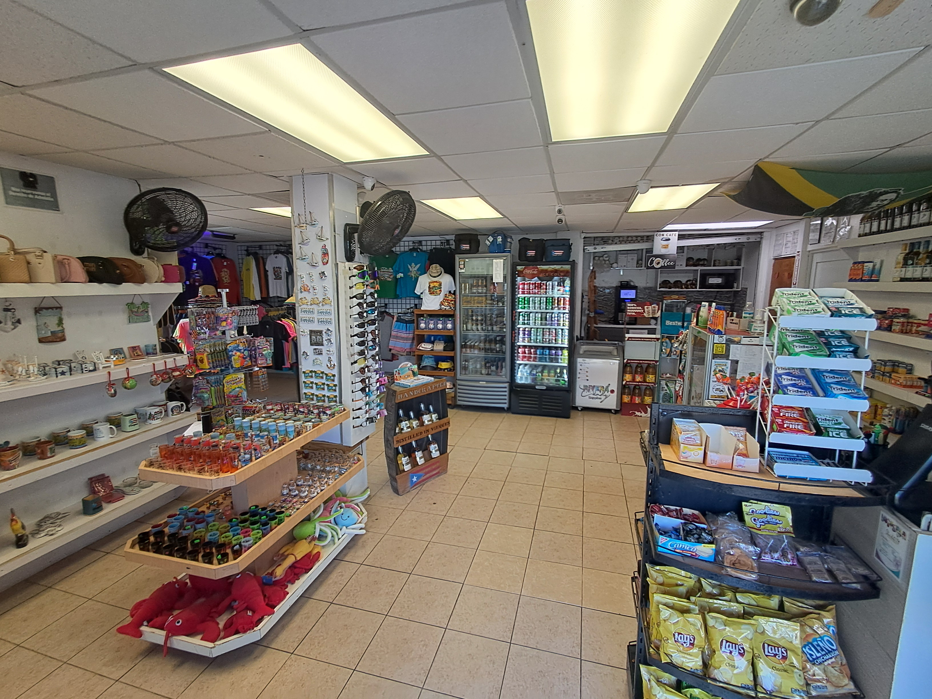 Lighthouse & Buga's Café interior wide view