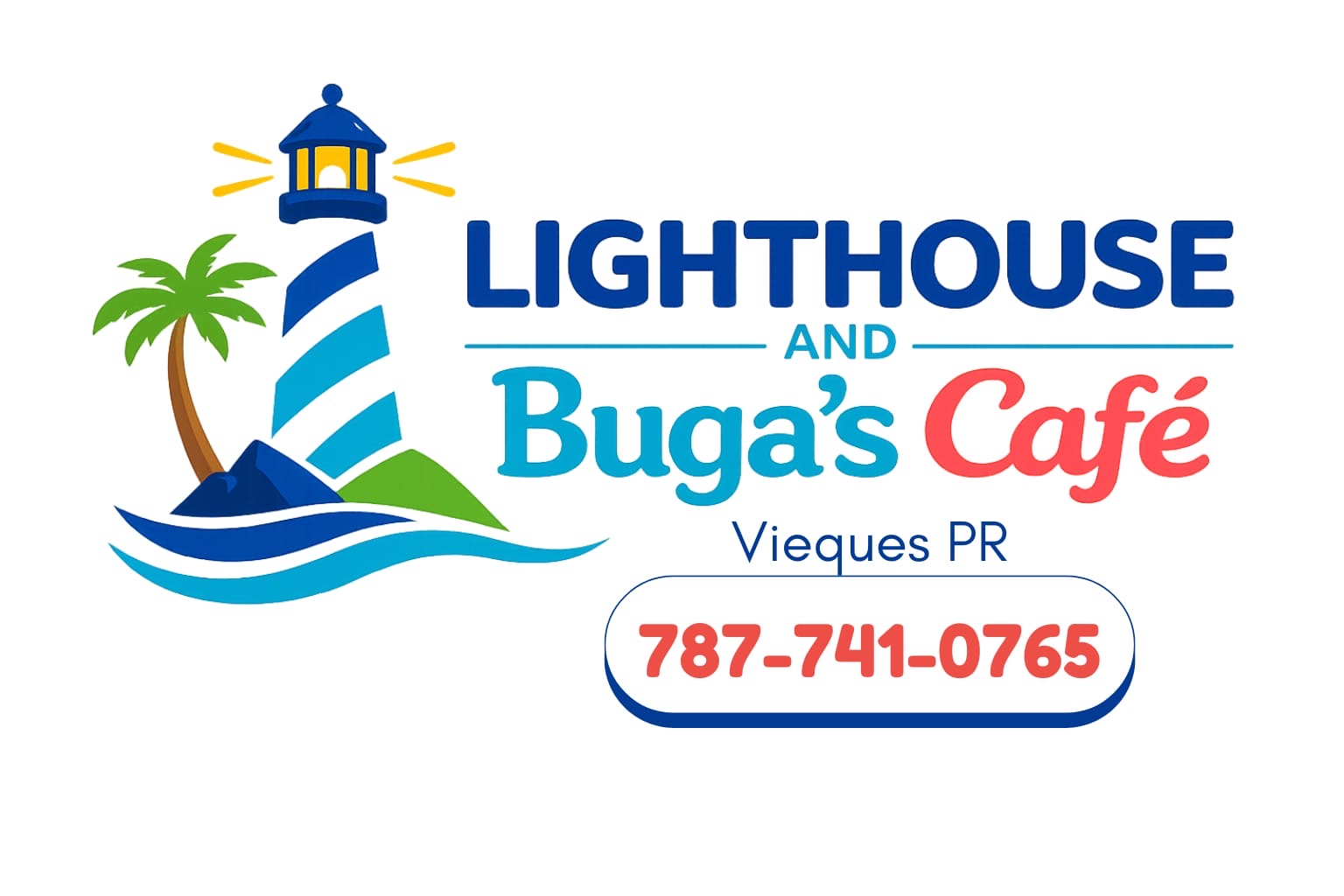 Lighthouse & Buga's Café logo