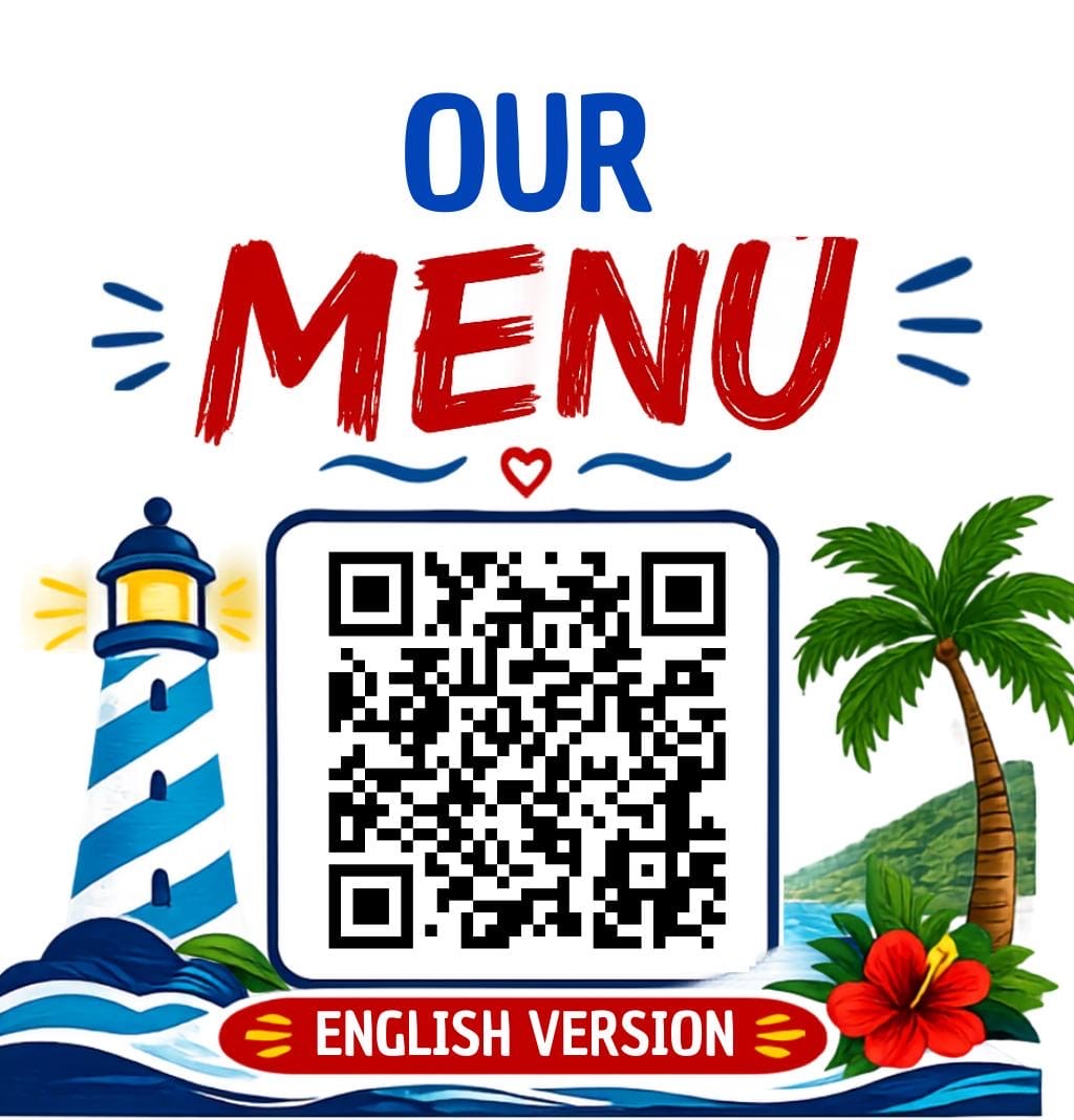 QR code for English menu